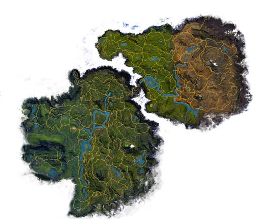 FarCry 4 Mapa Kyratu ve vysokém rozlišení