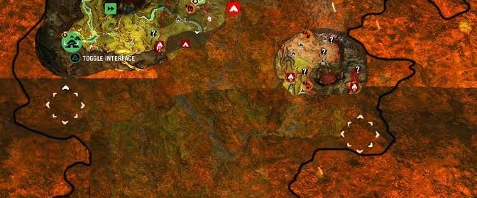 Far Cry Primal Mapa