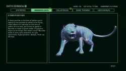 Far Cry 3 Blood dragon zvířata - Kyberpanther