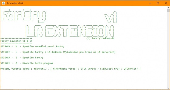 Far Cry 1 LR-Addon Extension Far Cry 1 LR-Addon Extension