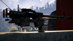 Far Cry 4 kulometné hnízdo