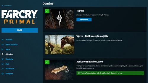 Far Cry Primal - Výzvy