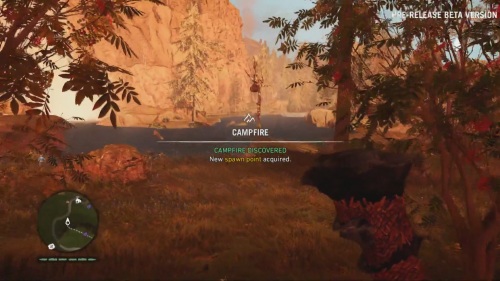 Far Cry Primal tábořiště