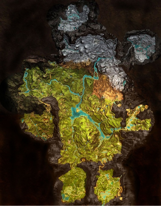 Far Cry Primal - Mapa Orosu