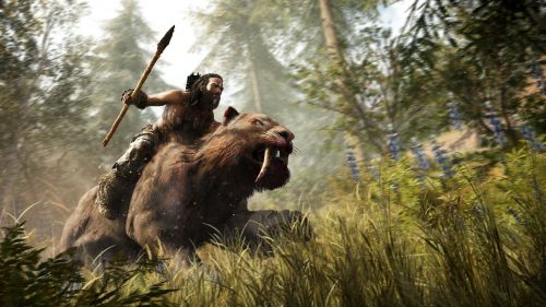 Far Cry Primal Takkar na Šavlozubém tygru