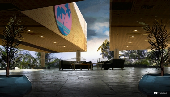 Far Cry 3 Concept art Hotel 3