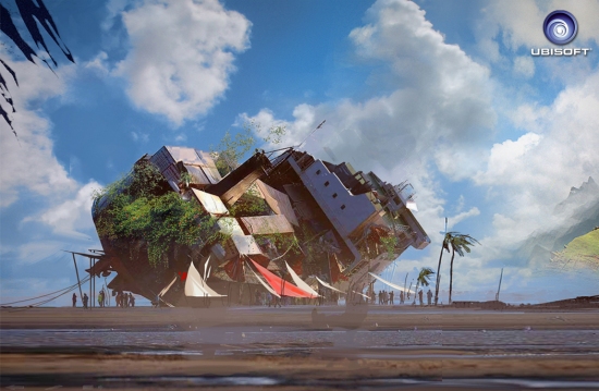 Far Cry 3 Concept art Loď 2