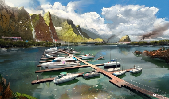 Far Cry 3 Concept art Loděnice