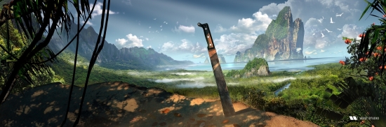 Far Cry 3 Concept art Mačeta