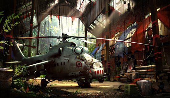 Far Cry 3 Concept art Vrtulník