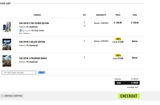 Ubisoft store sleva 20%