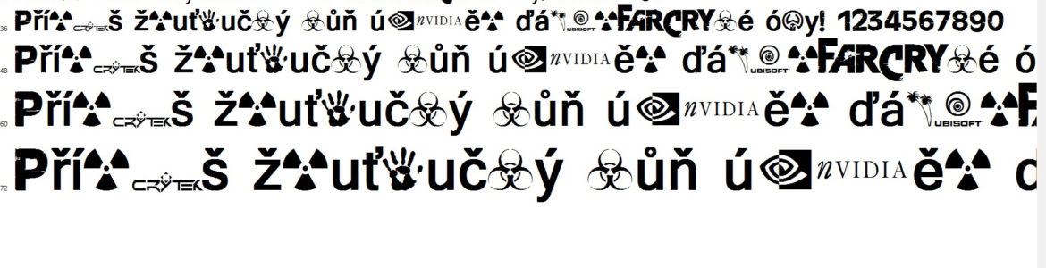Far Cry 1 font